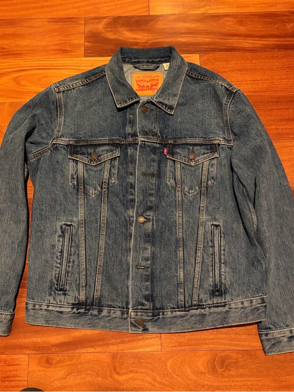 Levi's Blue Denim Trucker Jacket